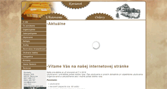 Desktop Screenshot of penzion-ranc.com
